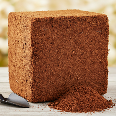 Cocopeat compressed authentic Indonesian cocopeat quality for agriculture and hydroponics export